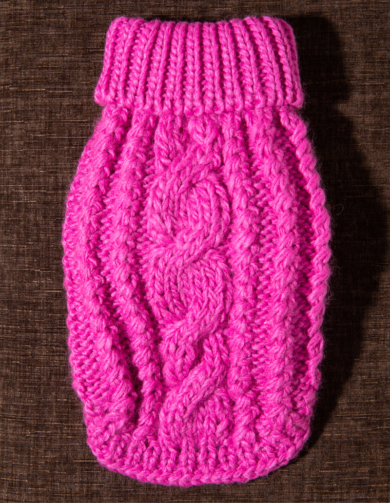 HONDEN SWEATER - ROZE
