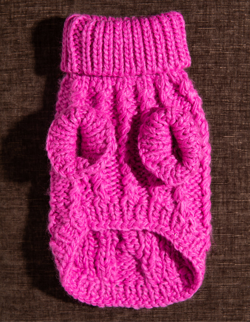 HONDEN SWEATER - ROZE