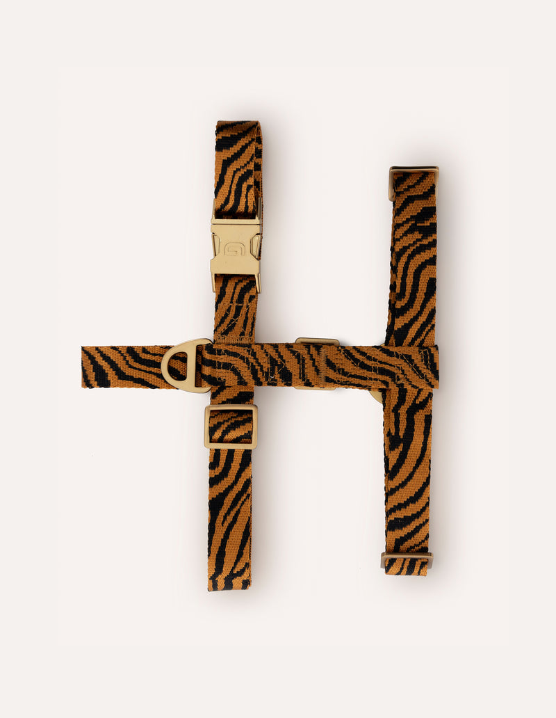 ZEBRA HARNESS - RUST/BLACK