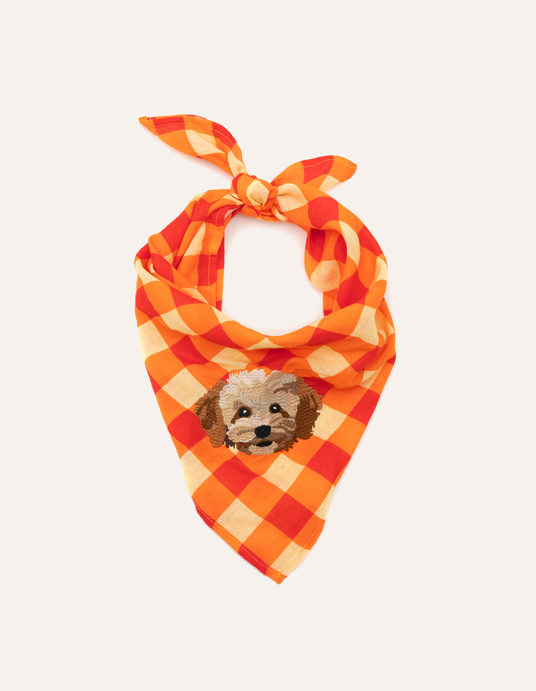 Vichy check bandana
