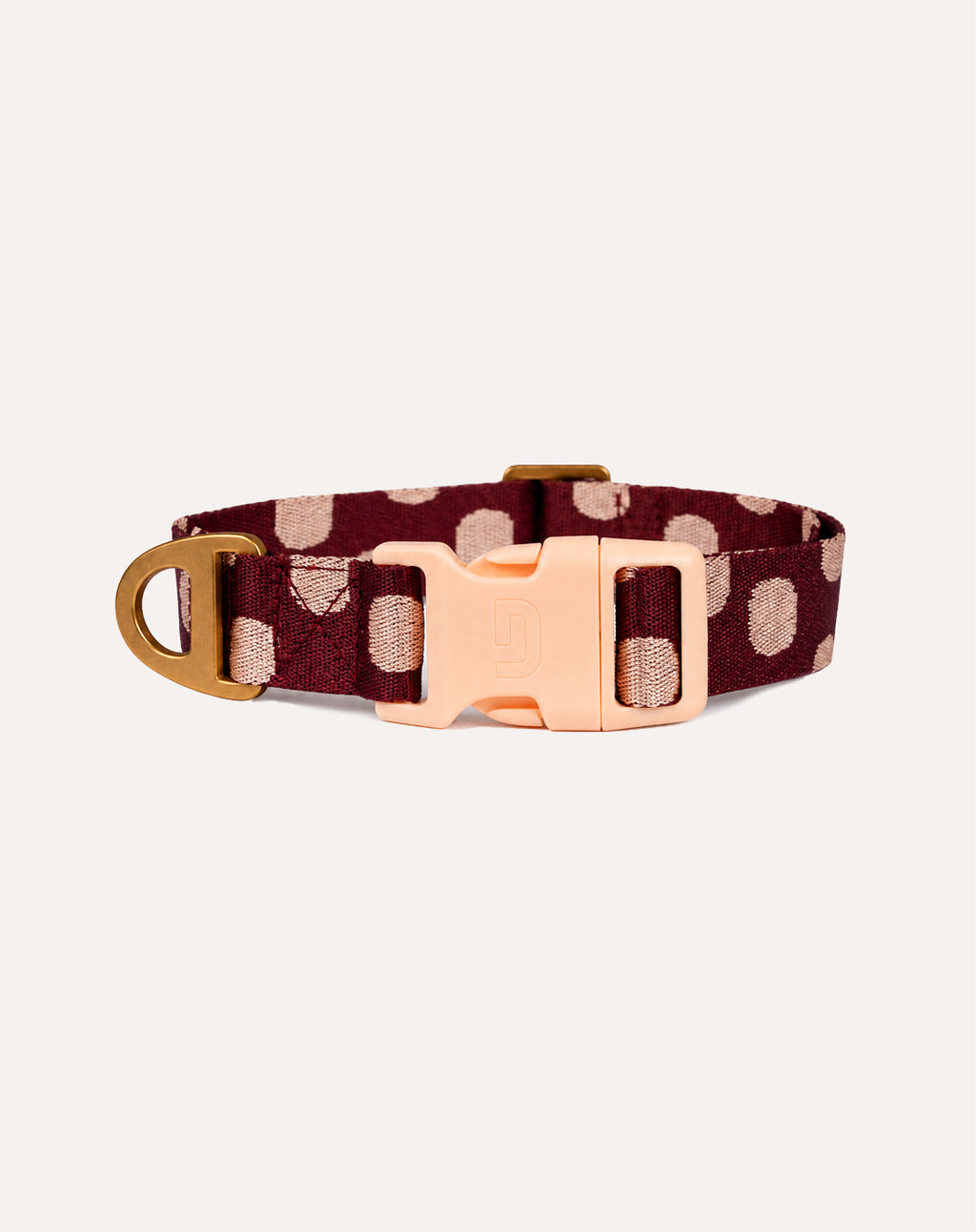 Collier pour chien à pois