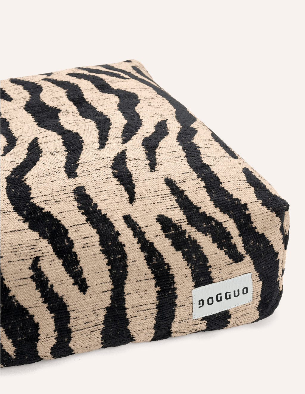Zebra dog bed
