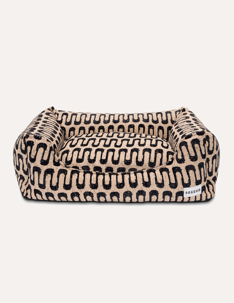 Retro wave sofa hondenmand