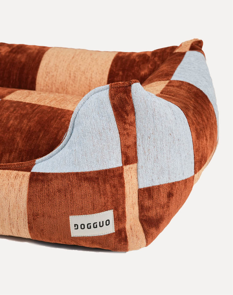 Block sofa dog bed