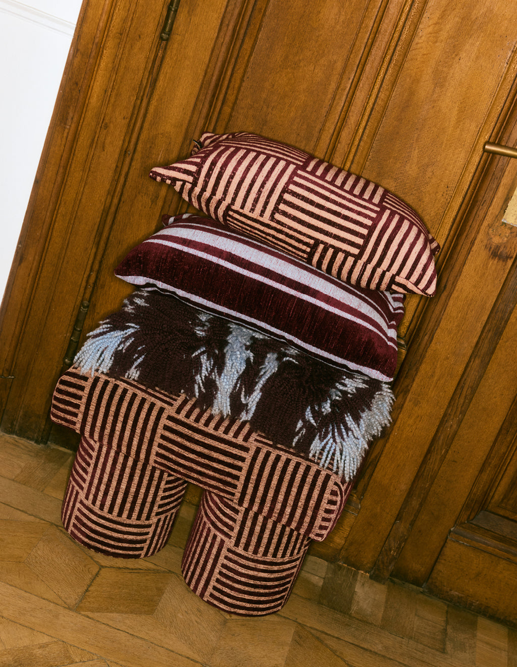 Urban weave interior cushion