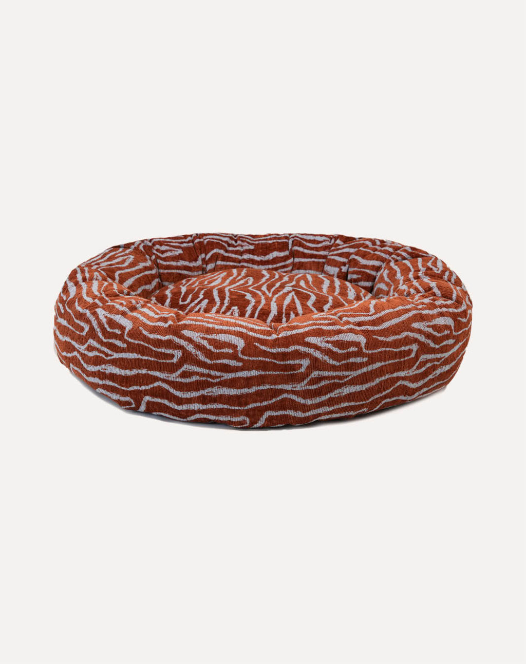 Ethnic round dog bed