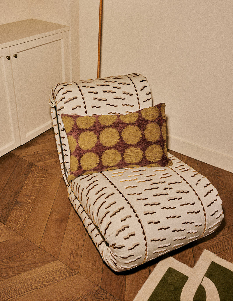 Stip interieur kussen - Verzending rond 3 februari