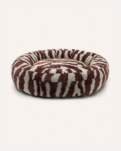 Panier rond pour chien Ikat Zigzag second image