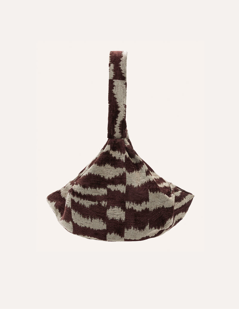 Ikat Zigzag Tragetasche