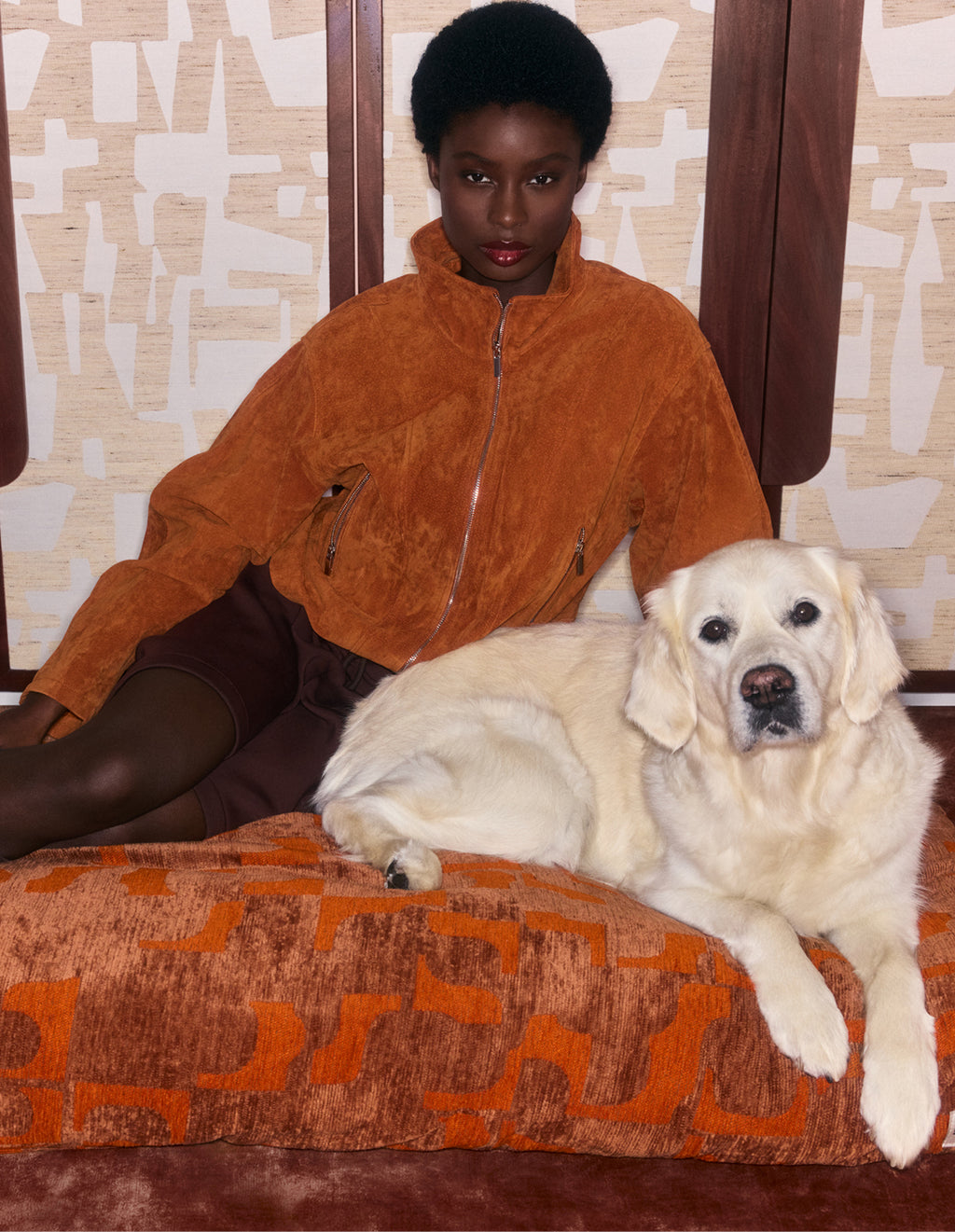 Panier pour chien Organic Tiles