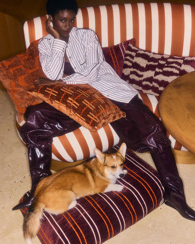 Panier pour chien Heritage Stripe second image