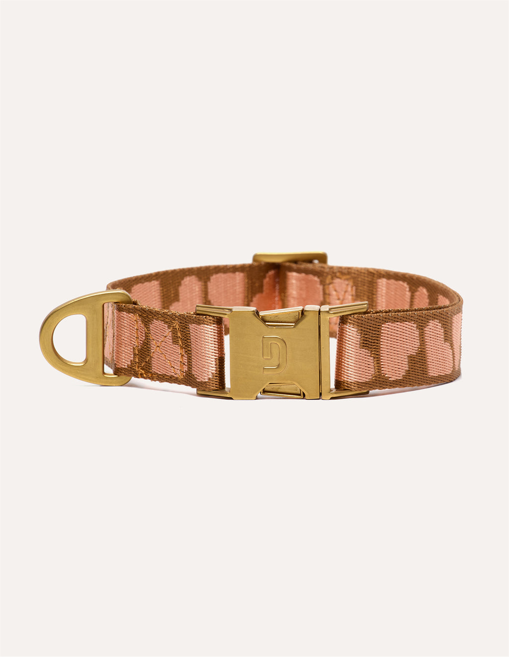 Heart dog collar