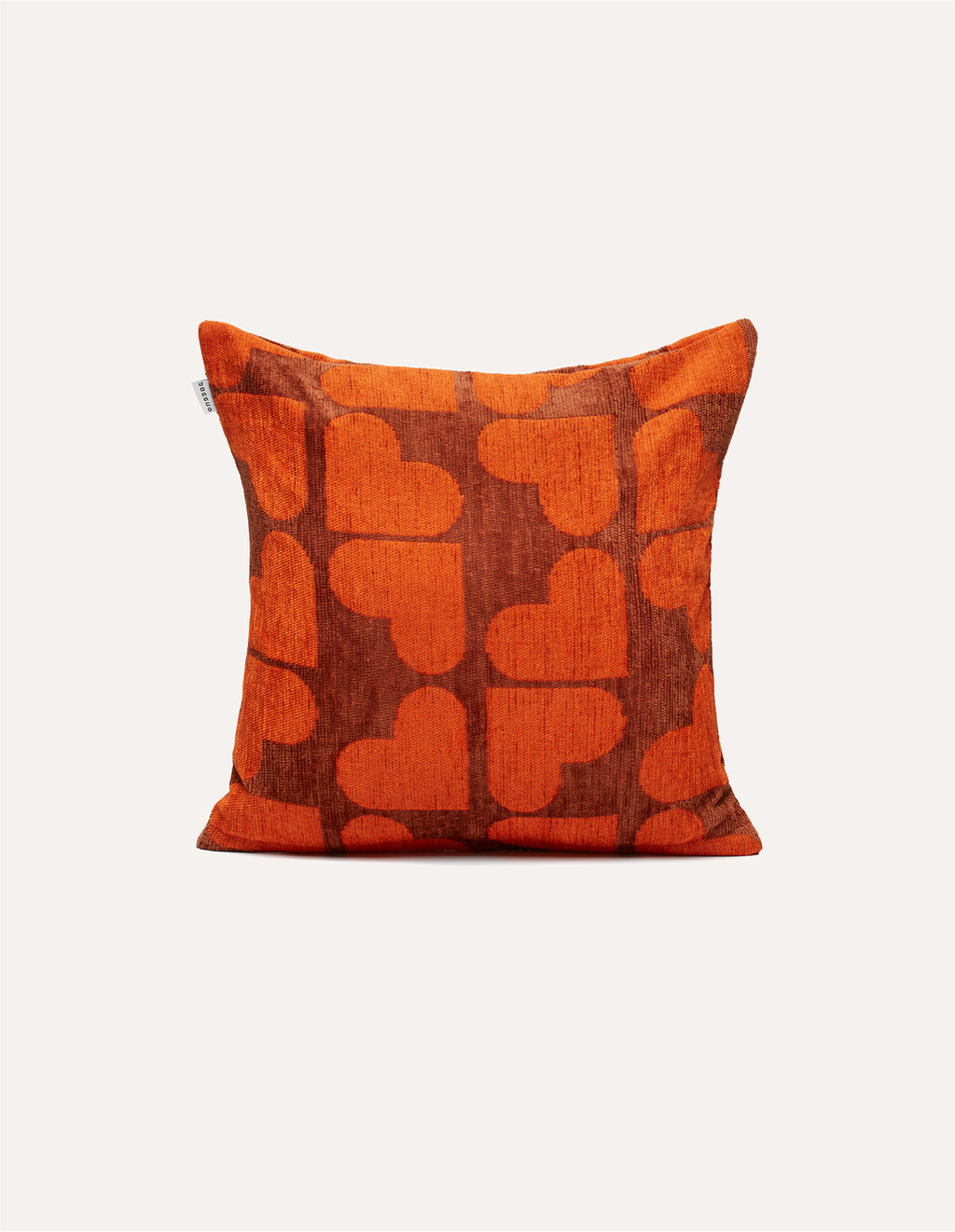 Heart interior cushion - square