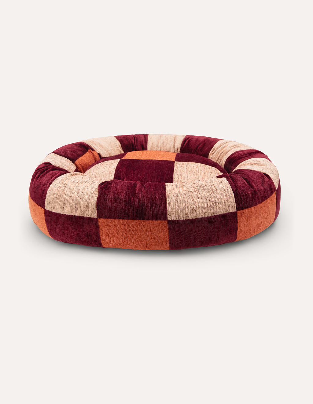 Block round dog bed