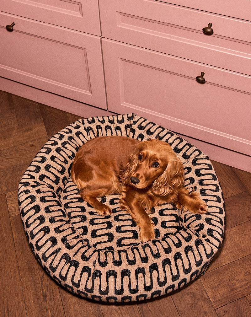 Retro wave round bed – Dogguo.com