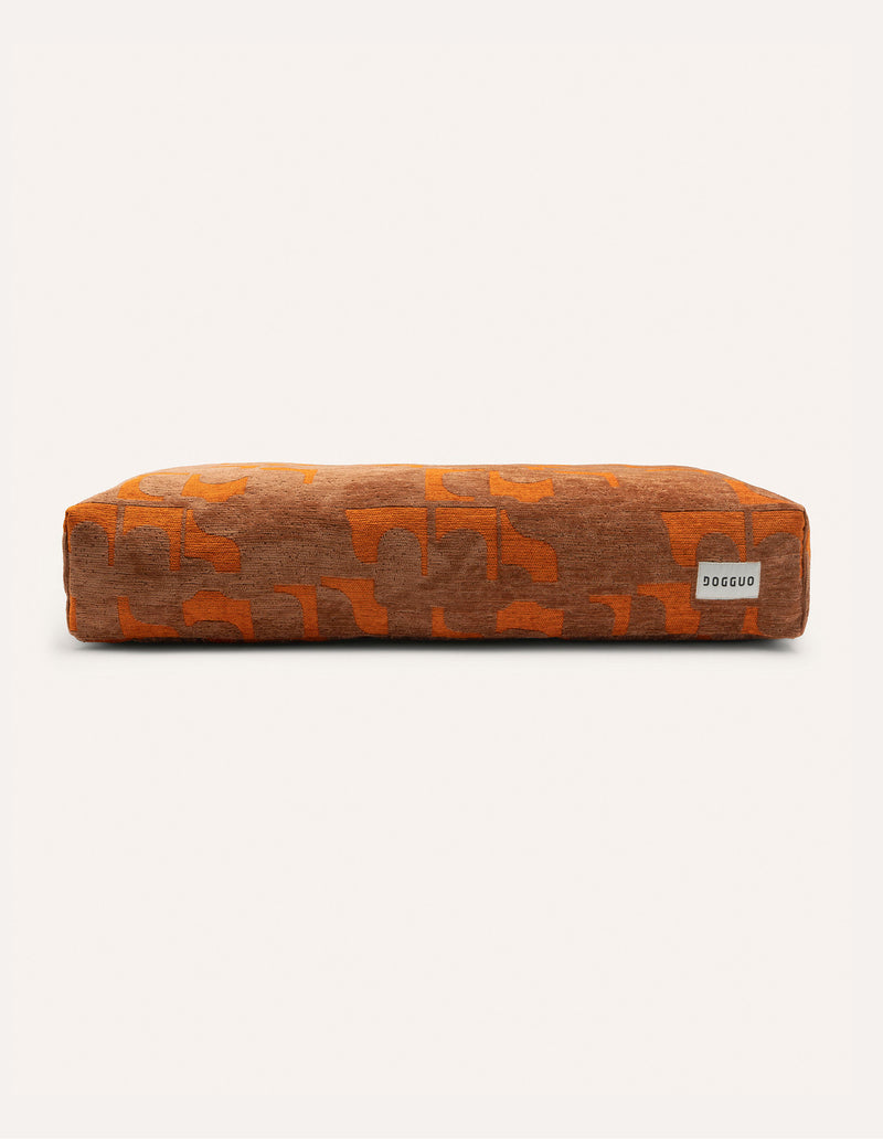 Organic tiles dog bed