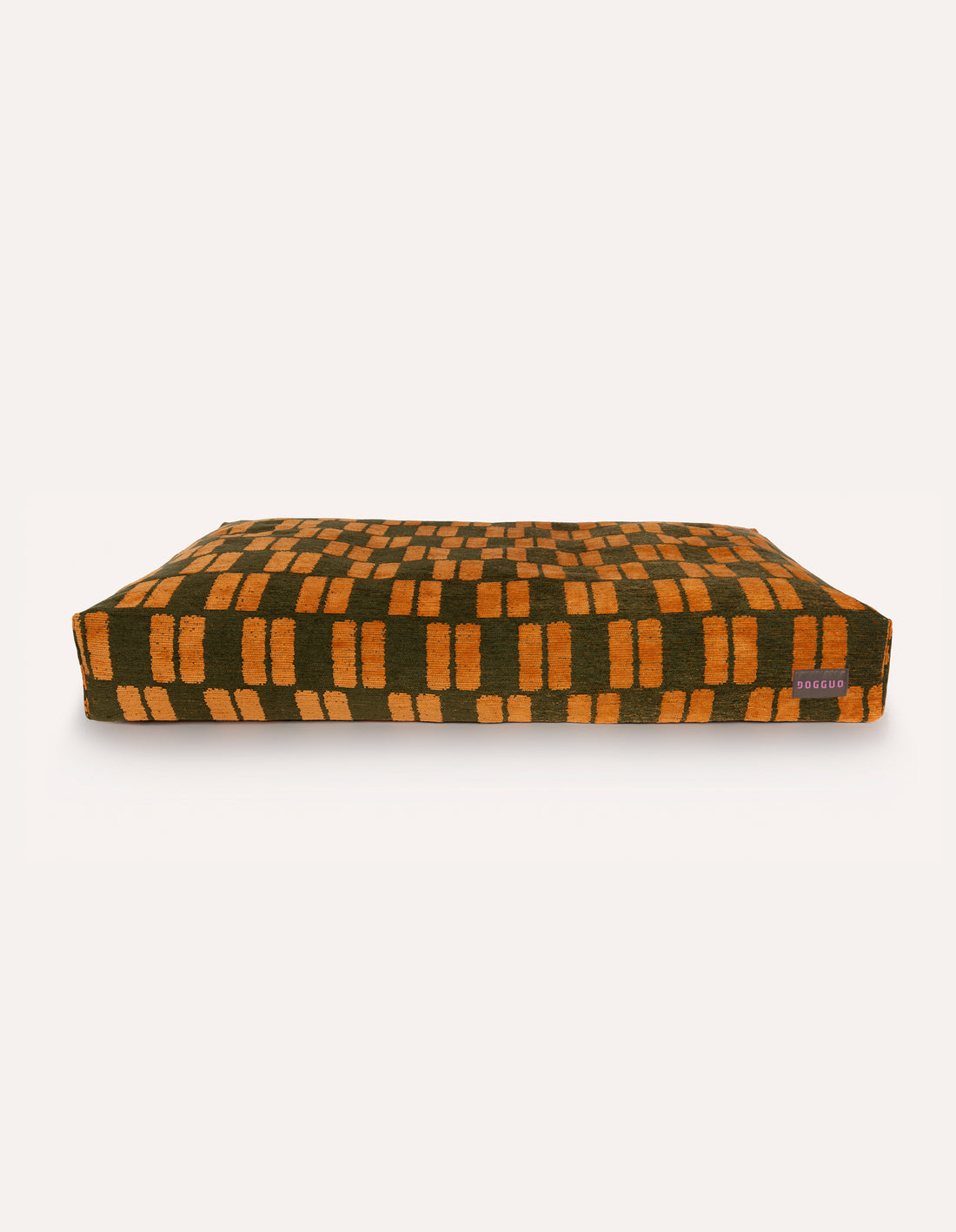 RETRO BLOCK BED - GROEN/ORANJE