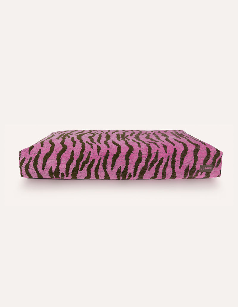 ZEBRA BED - PINK/GREEN