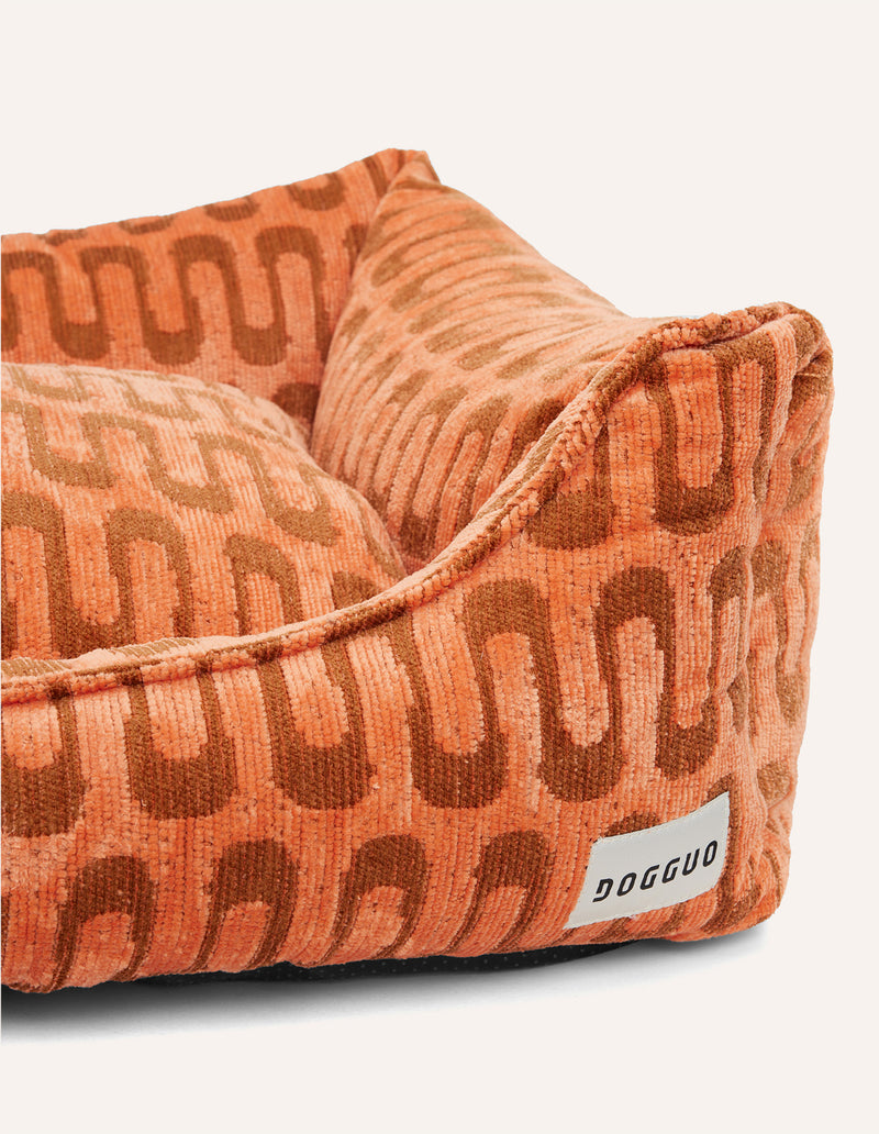 Retro wave sofa hondenmand