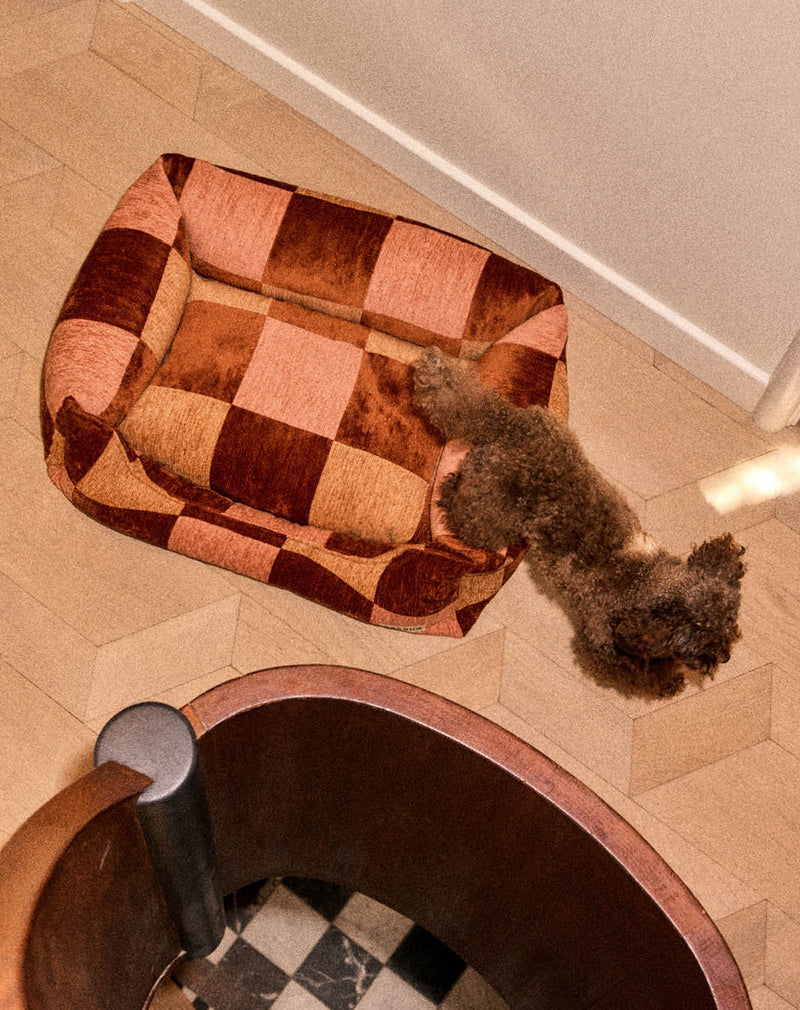 Block sofa dog bed