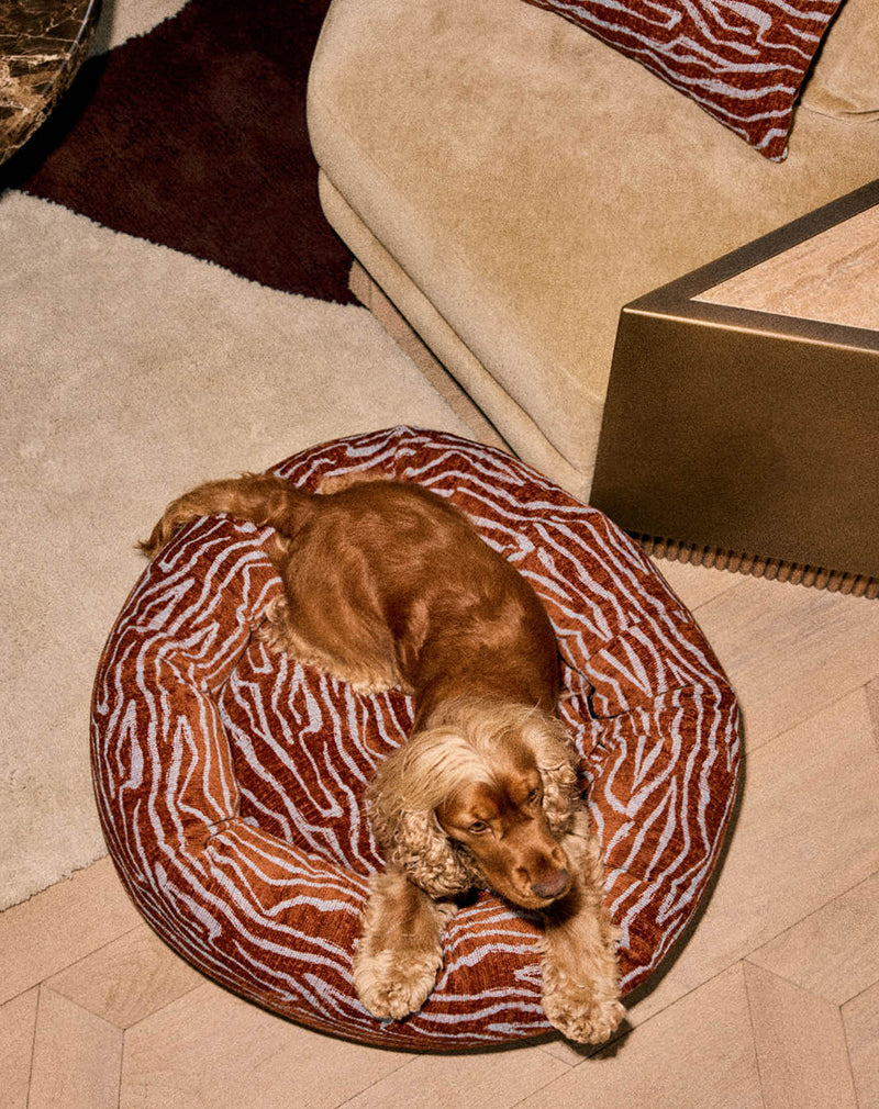 Ethnic Rundes Hundebett