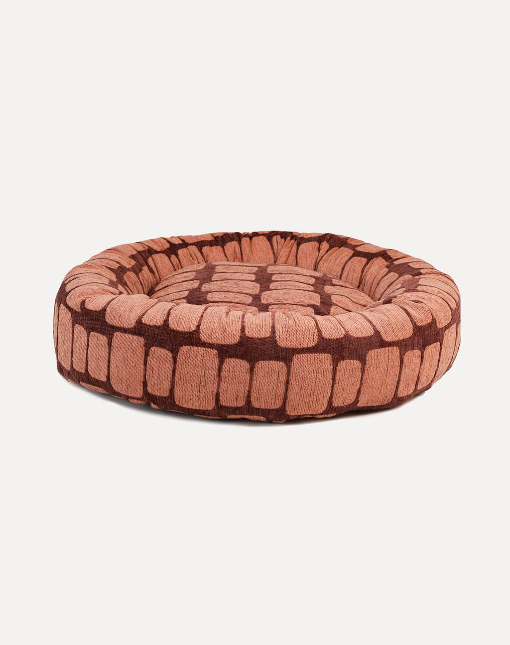 Staple stones round dog bed