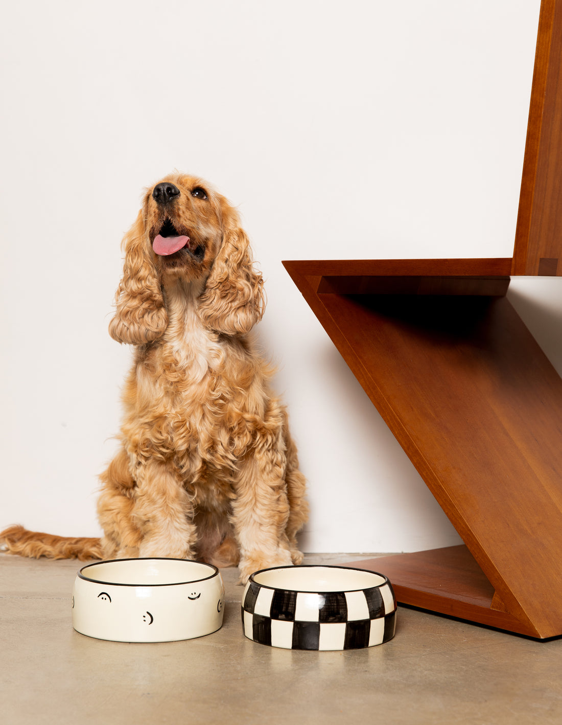 SMILEY BOWL - BEIGE/BLACK