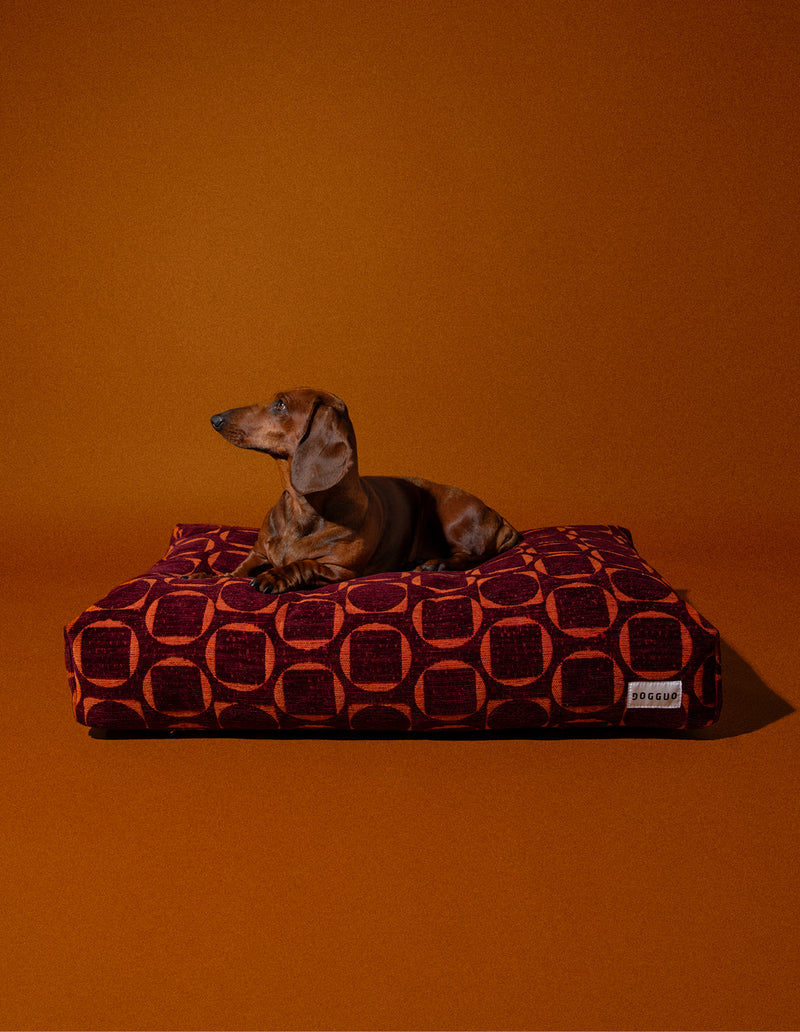 Retro hondenmand - PRE ORDER - Verzending rond 23 december