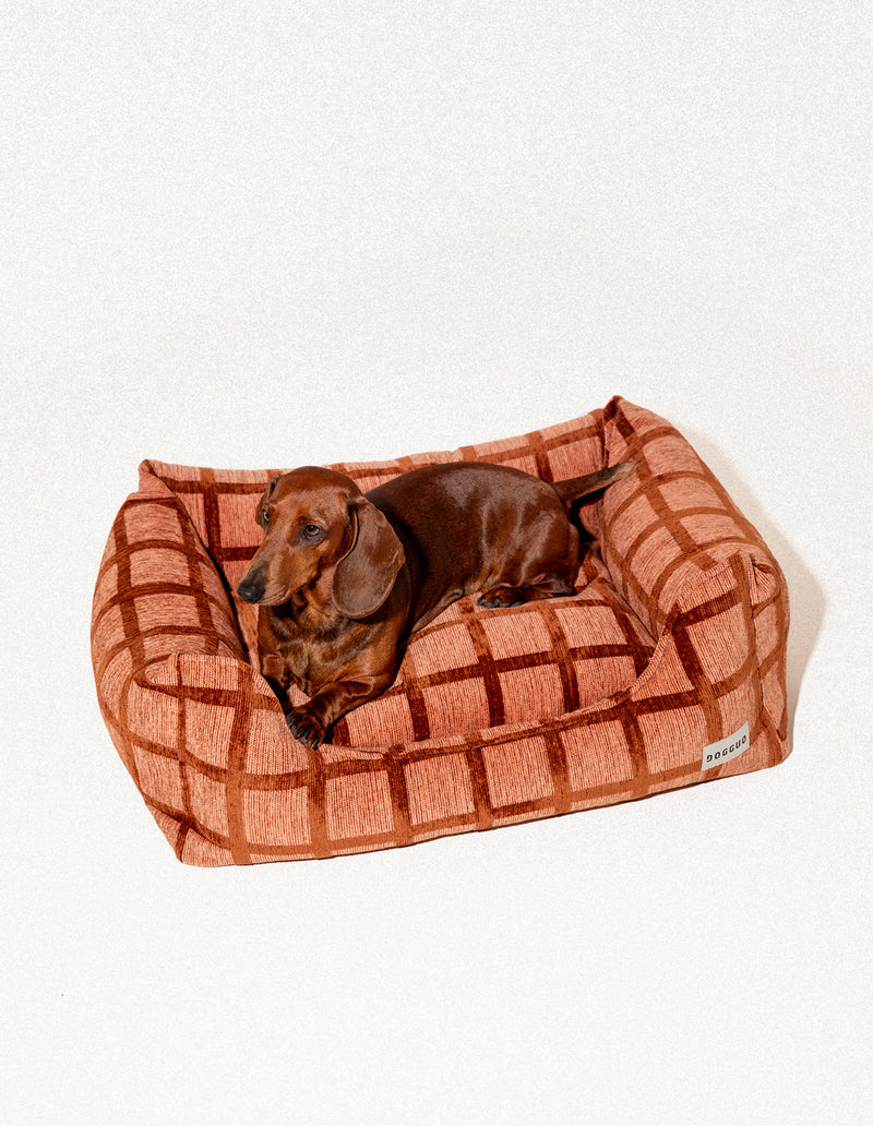 Check sofa hondenmand - PRE ORDER - Verzending rond 23 december