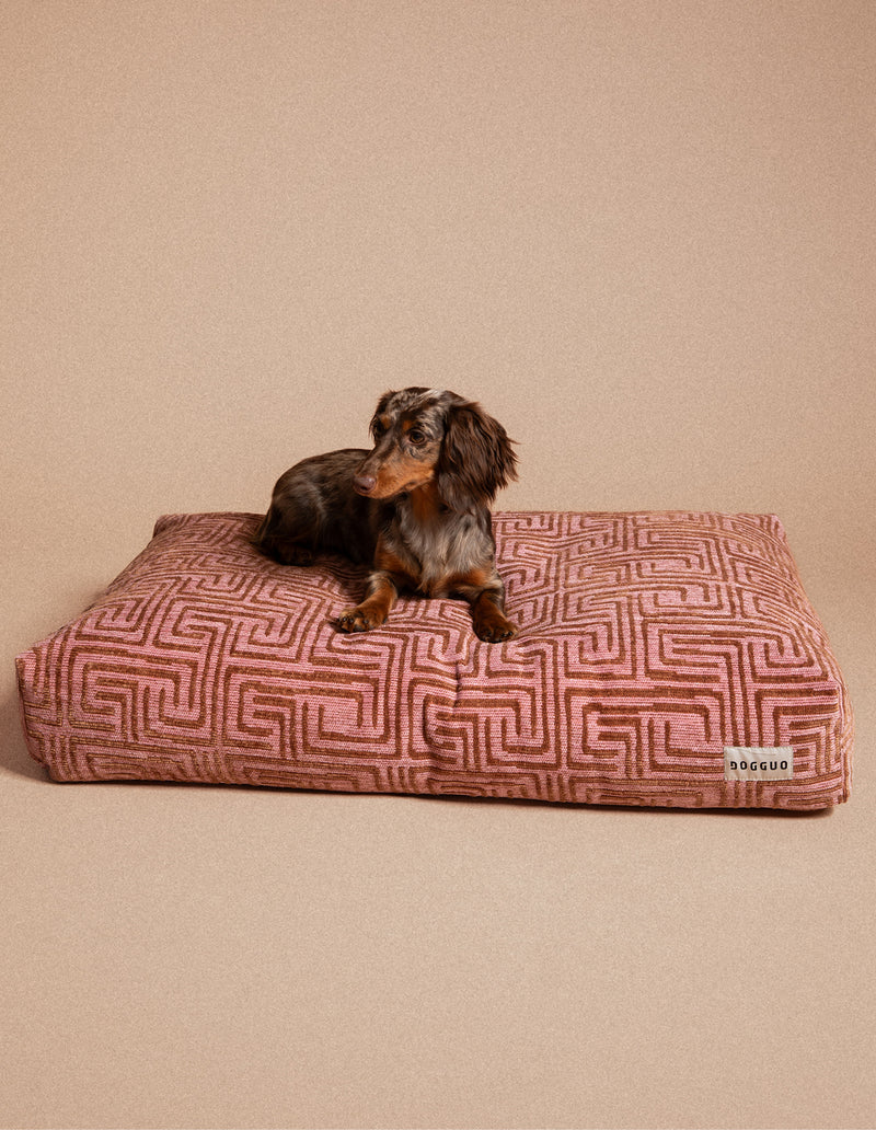 Maze dog bed