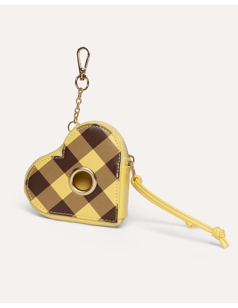 Poop bag holder heart