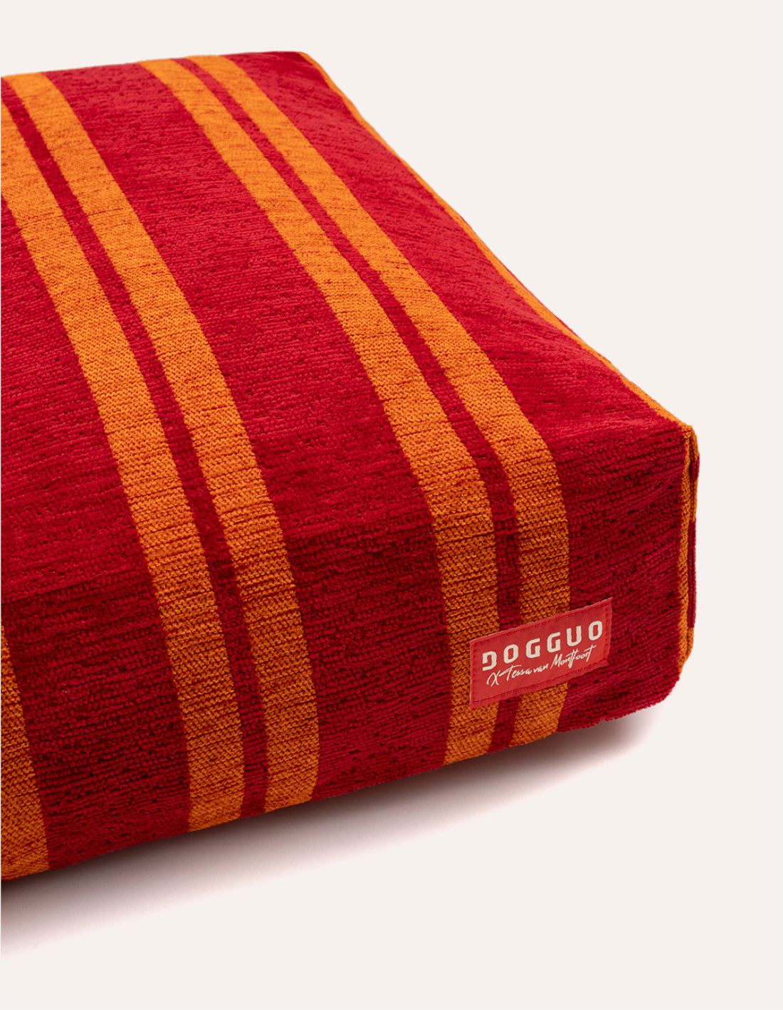 Stripe dog bed