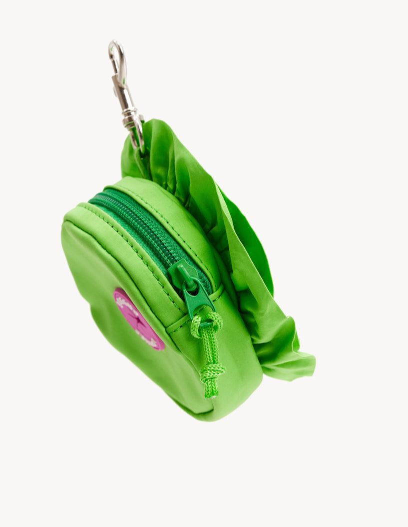 POOPBAG HOLDER - FLOWER - GREEN